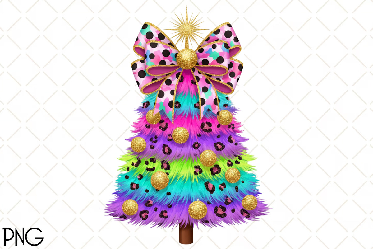 Christmas Tree PNG, an Illustration by Black Bird Studio (Photo 1 of 4)