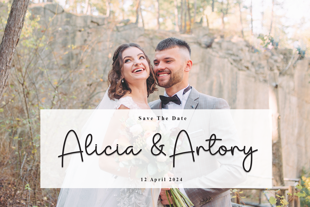 Picture Beach | Script Font, a Handwritten Font by Scratchones (Photo 4 of 8)