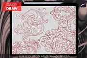 Acanthus Ornaments, Procreate Brush, a Brushes & More by Tattoo Worker Studio (Thumbnail 3 of 6)