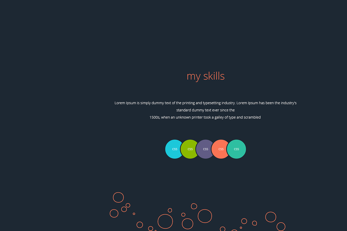 iCan - Personal Website PSD Template, a Websites & App Template by Pixvar Studio (Photo 2 of 5)
