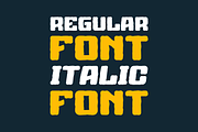 Sports Synergy Brush, a Sans Serif Font by QR Design Studio (Thumbnail 3 of 9)