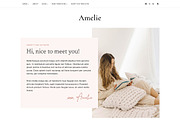 Amelie Wordpress Kadence Child Theme, a WordPress Template by Sky and Stars (Thumbnail 4 of 7)