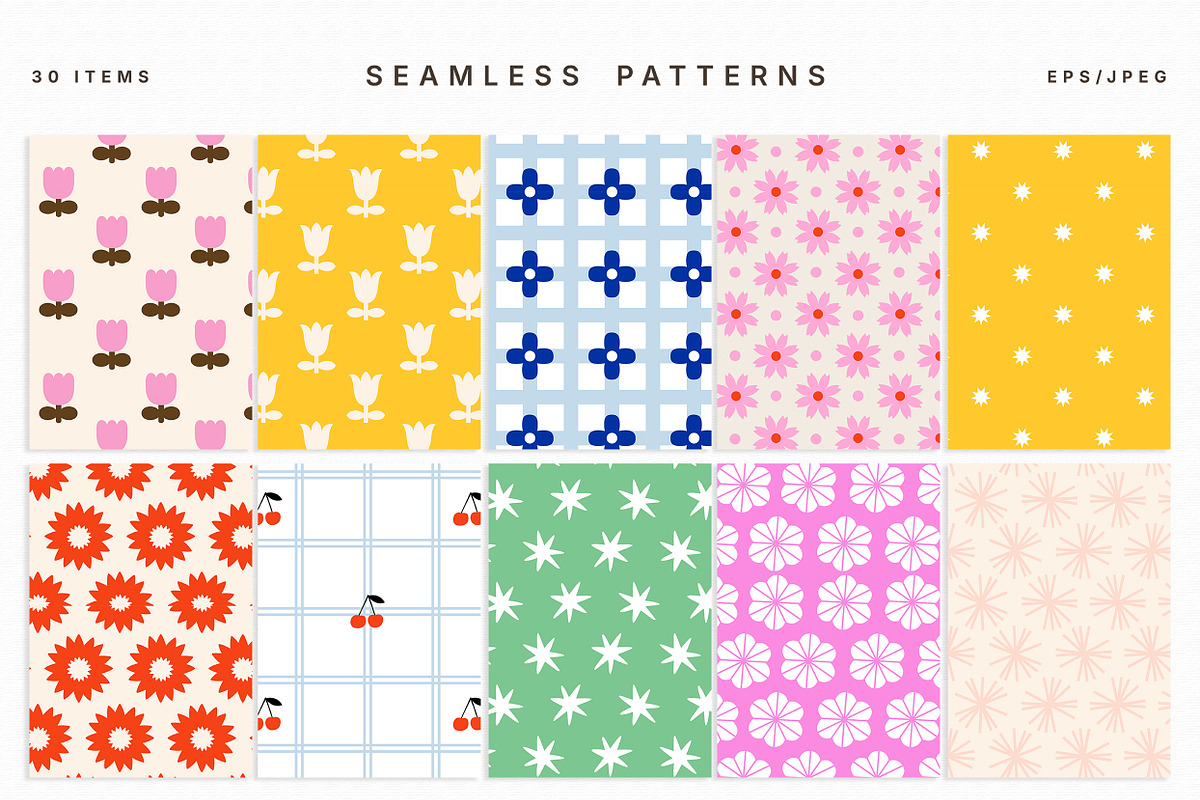 COLORED PATTERNS, a Pattern Graphic by erasovas (Photo 7 of 11)