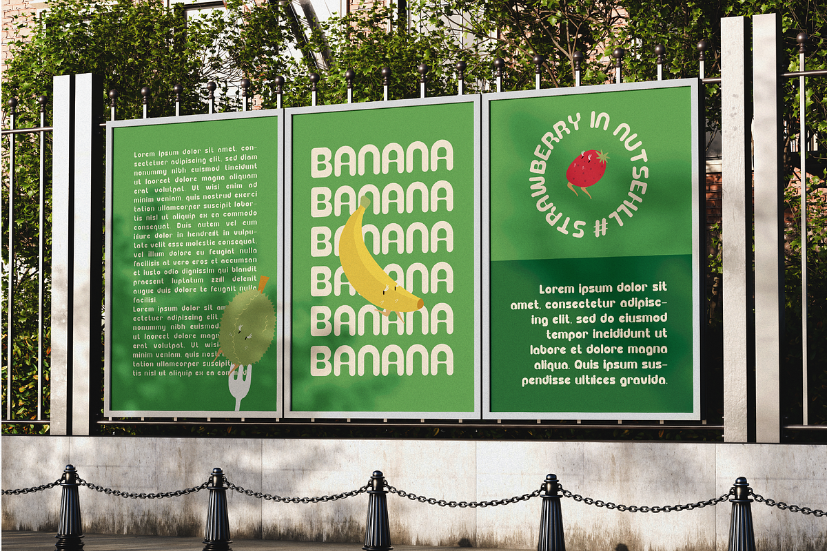 Pufilo Tropic | Rounded Playful Sans, a Sans Serif Font by gracetype_studio (Photo 8 of 12)