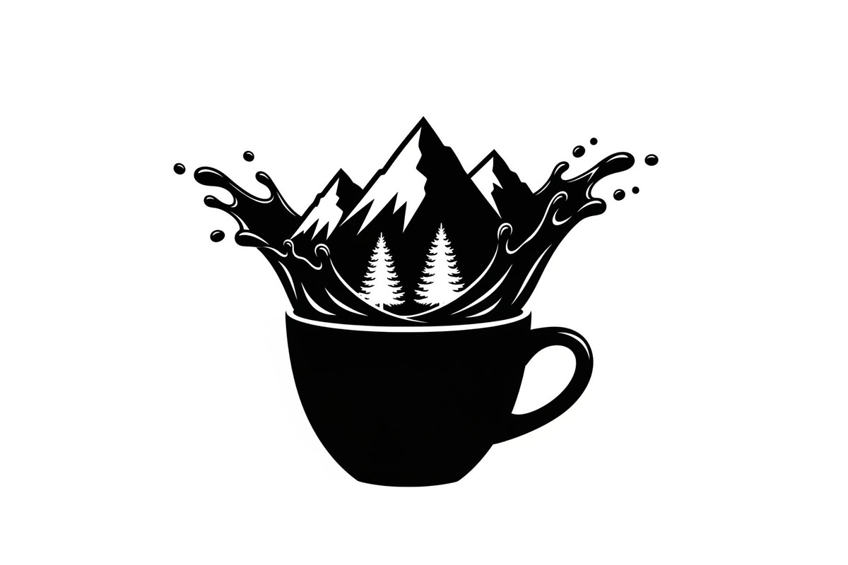 Mountain Coffee Cup Design Bundle, an Illustration by yasushie (Photo 23 of 31)