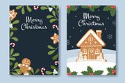 Christmas Card Set, a Seasonal Illustration by Barsuk's Shop (Thumbnail 1 of 2)