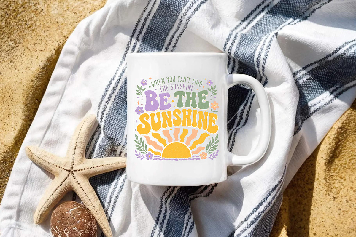 Boho Retro Be The Sunshine Summer PN, an Illustration by Dream Creation (Photo 6 of 6)
