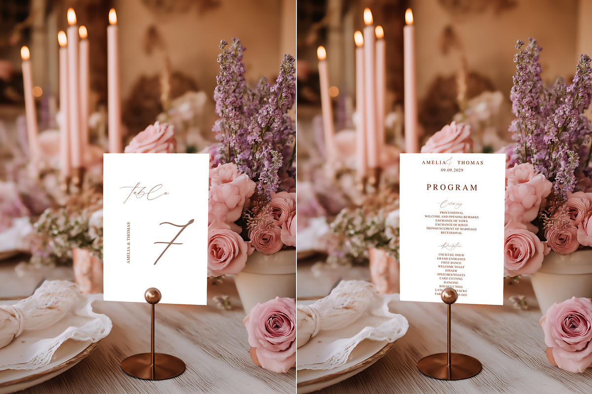 Lavender 5x7 Table Card Mockup, a Product Mockup by Serenefeeling (Photo 2 of 6)