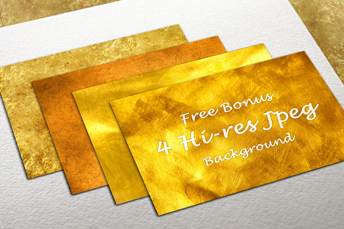 120 Gold Foil Elements + Free Bonus preview 5