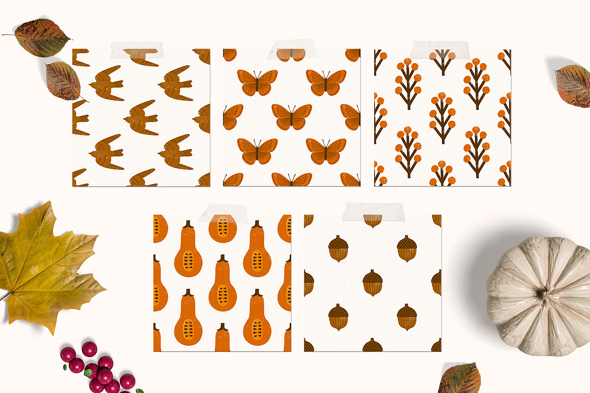 AUTUMN STORY Graphics Collection, an Animal Illustration by Katerina Osa (Photo 7 of 15)