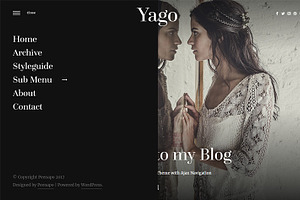 Yago - Simple WordPress Blog Theme