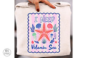 Summer Vacation Sublimation Design, an Illustration by Libby Wishes (Thumbnail 3 of 5)