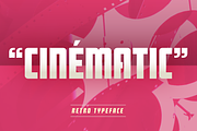 Cinematic retro sans (12 fonts), a Sans Serif Font by SelfBuild Type (Thumbnail 2 of 10)