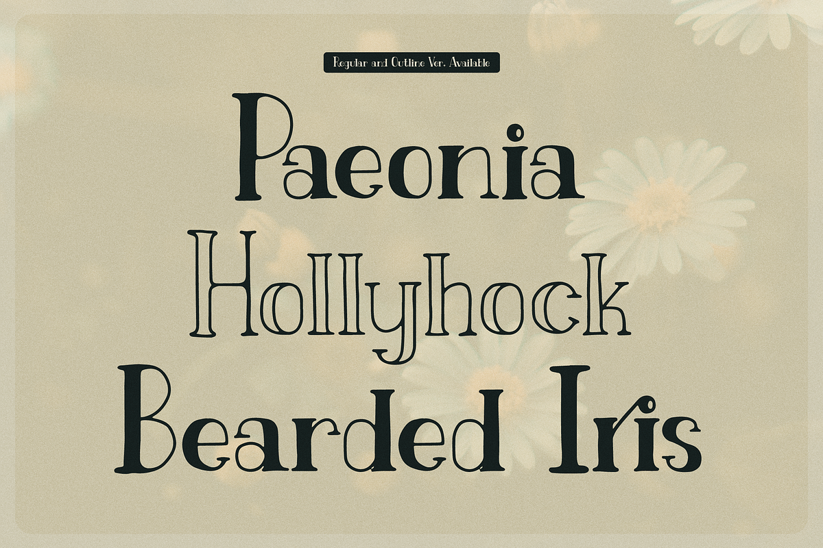 Fiore Dilona | Hand Drawn Vintage, a Font by Denustudios (Photo 6 of 15)