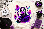 Retro Spooky Halloween Png Bundle, a Seasonal Illustration by Daisy Design (Thumbnail 5 of 15)