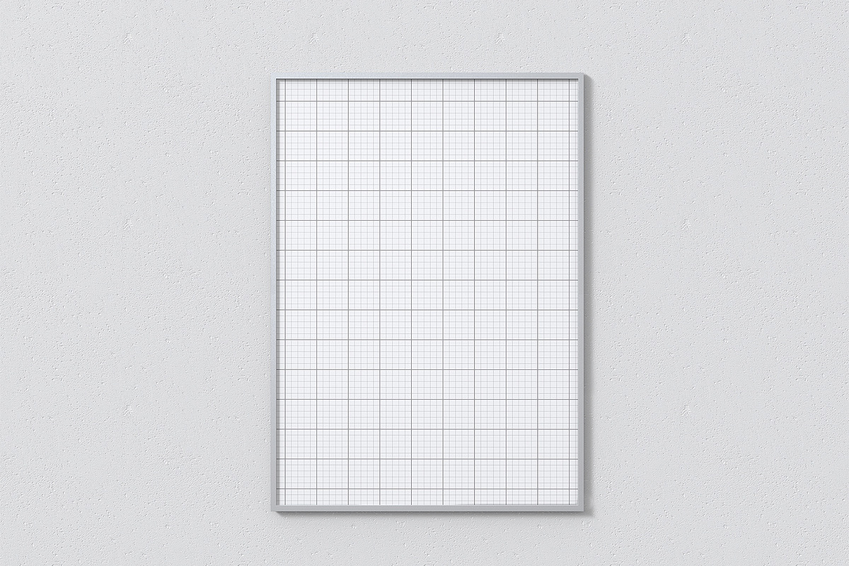Minimal Poster Frame Mockup, a Product Mockup by graphypix (Photo 3 of 4)