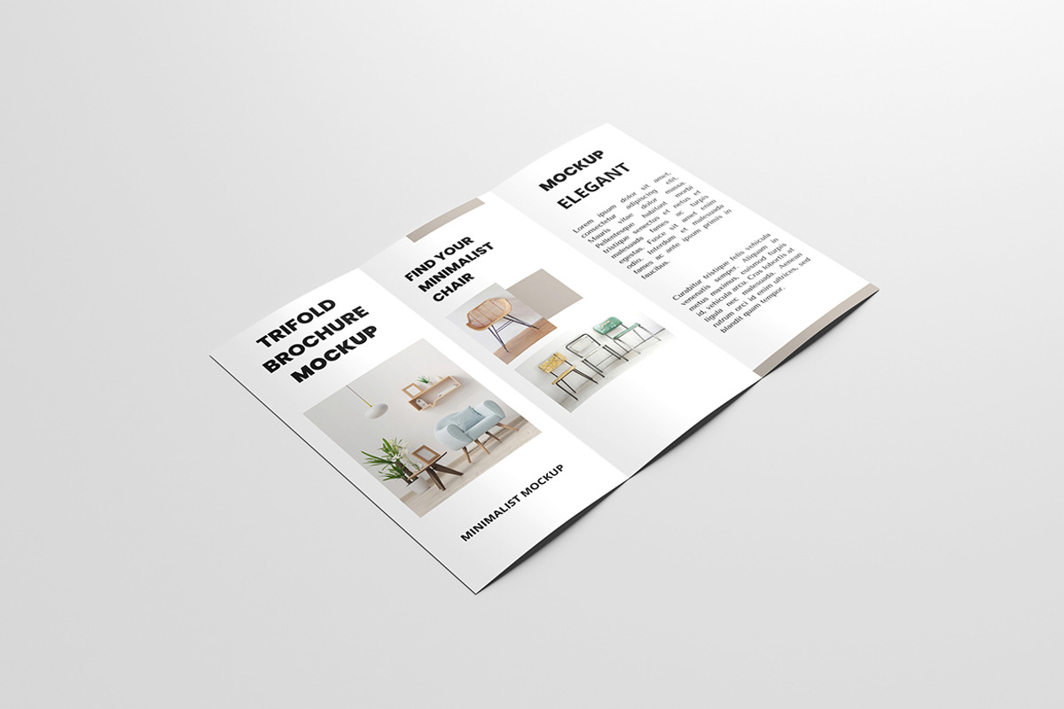 Trifold Brochure Mockup, a Product Mockup by Squashy Creative Studio (Photo 2 of 5)