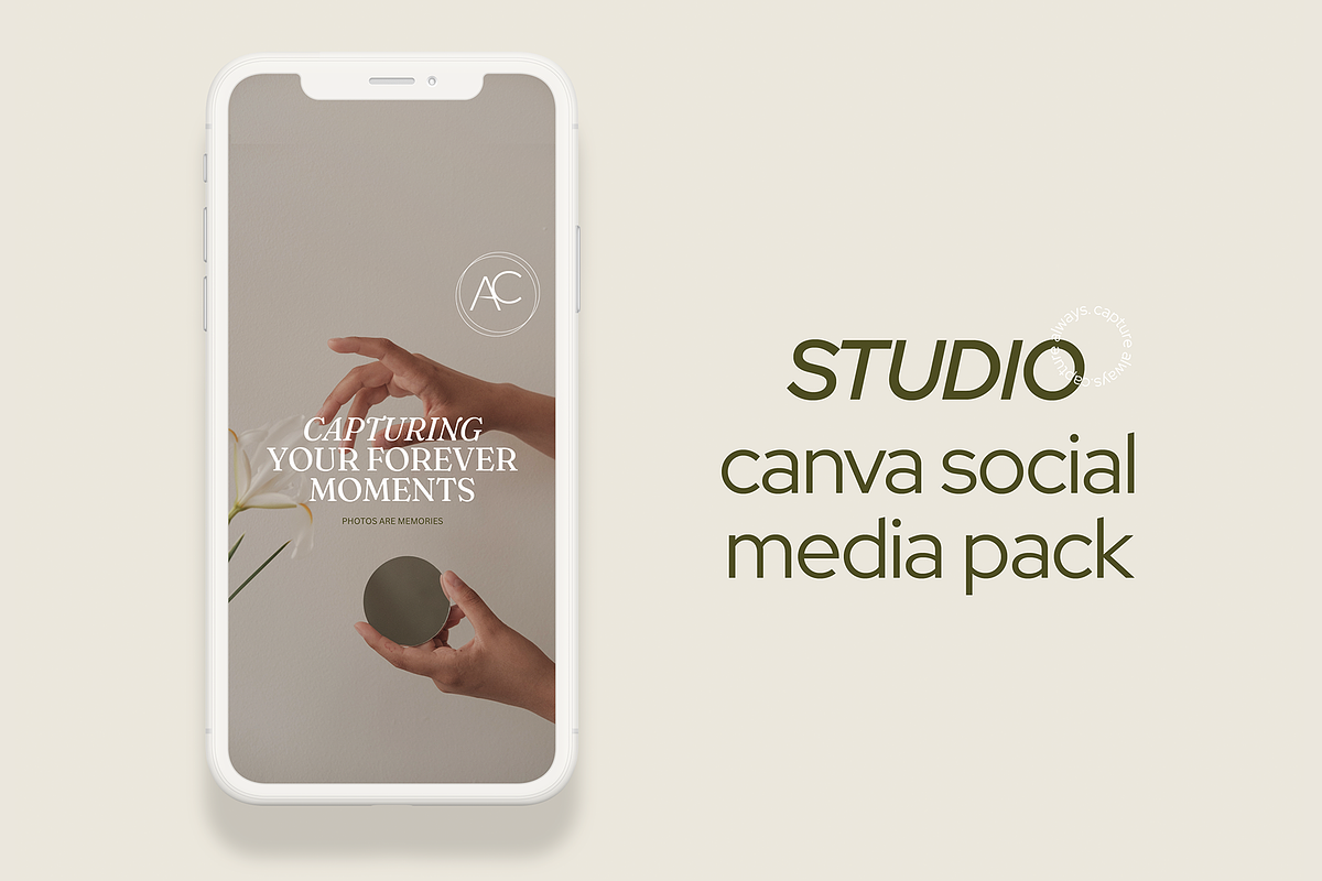 Studio for Social Media, a Social Media Template by Forever Create Studio (Photo 1 of 6)
