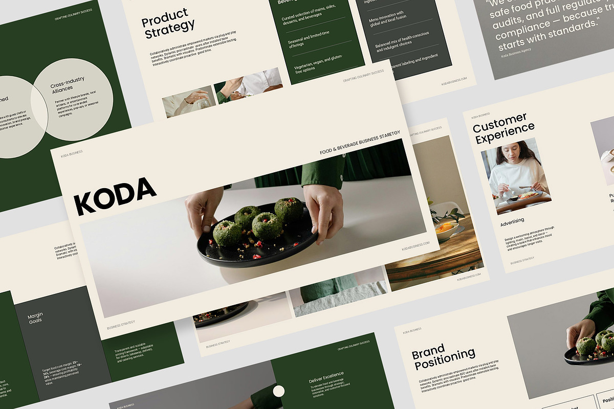 Koda : F&B Business Powerpoint