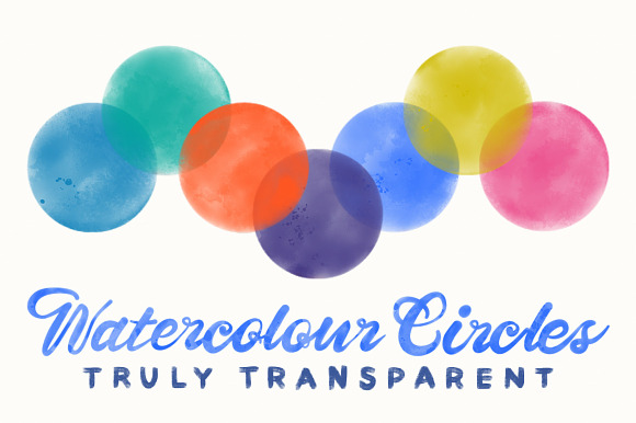 Watercolor Circles Vol. 1 preview 4