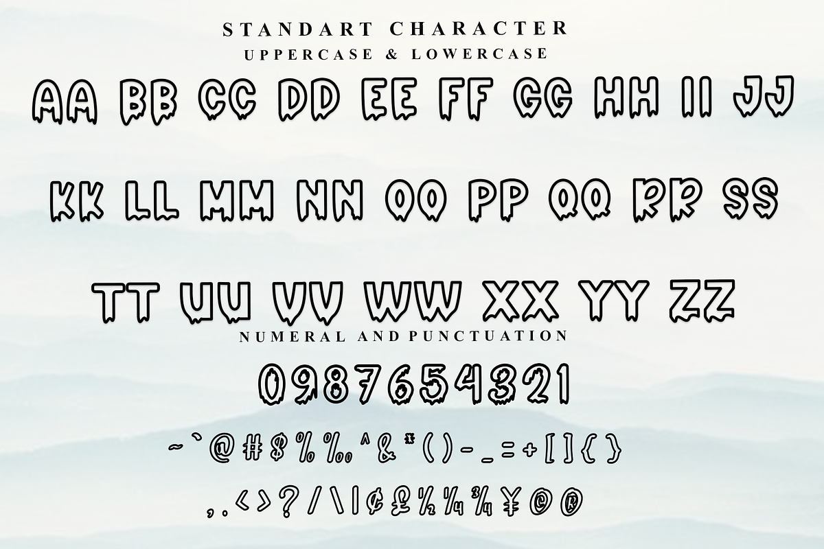 Spooky Creepy, a Script Font by FreshTypeINK (Photo 7 of 7)