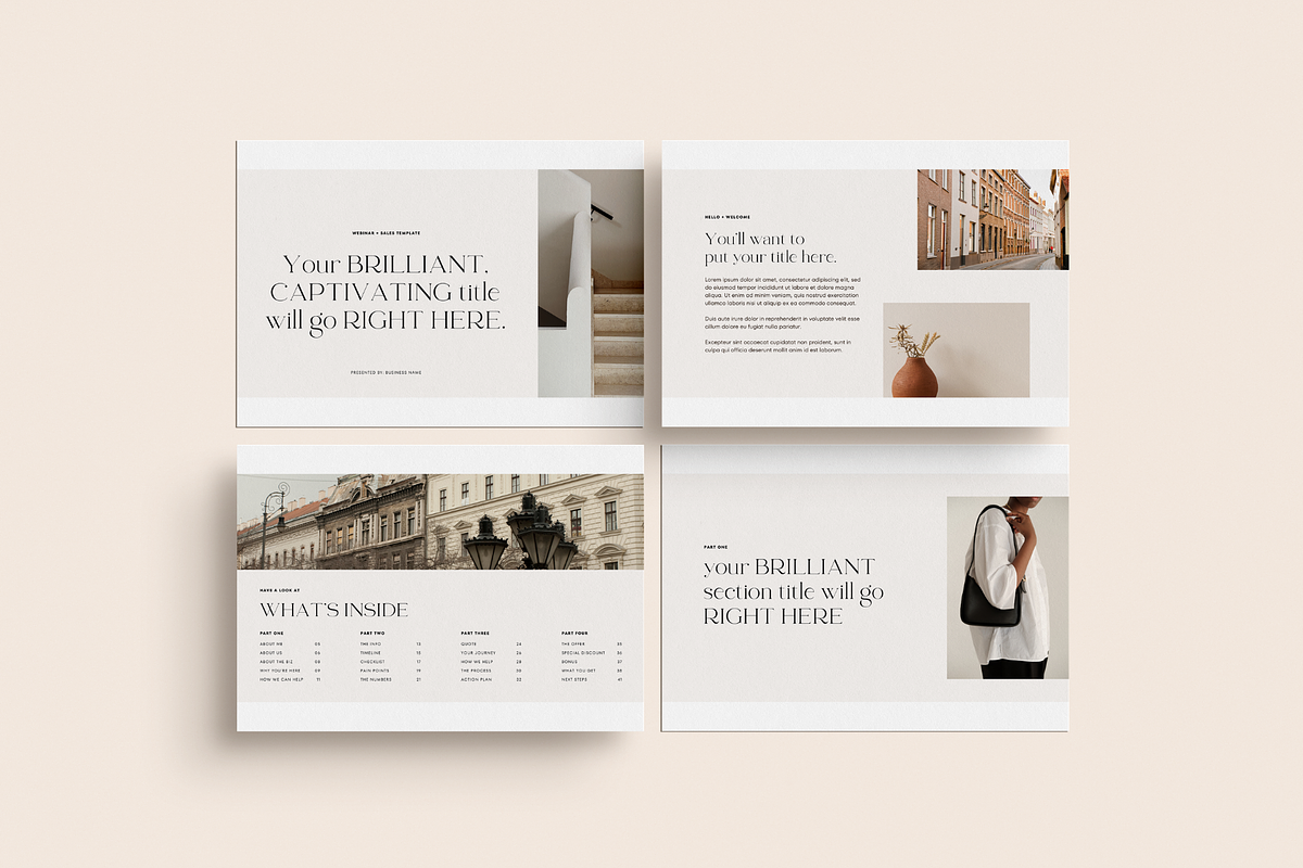 Webinar Canva Template | Slides Deck, a Presentation Template by Tiny Pine Creative (Photo 5 of 10)