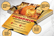 Pumpkin Carving Contest Canva Flyer, a Flyer Template by Godserv Designs (Thumbnail 3 of 15)