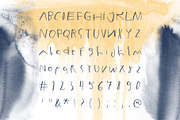 Sloppy childish font written by hand, a Script Font by VyacheslavKolb (Thumbnail 2 of 5)