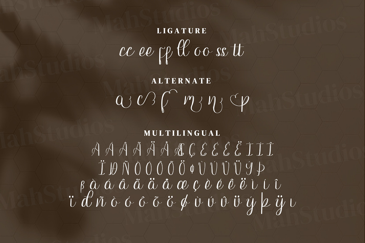 Writta Script Fonts, a Script Font by mahstudios (Photo 14 of 15)