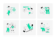 Business Illustrations Bundle, a Finance Illustration by Brickclay (Thumbnail 15 of 19)