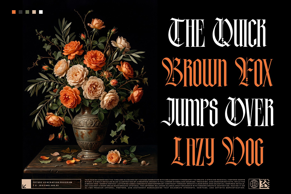 Makyos Gothic Typeface, a Blackletter Font by alit design (Photo 5 of 17)