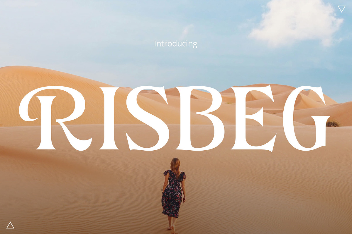 Risbeg – Elegant Serif, a Serif Font by Craft Supply Co. (Photo 1 of 8)