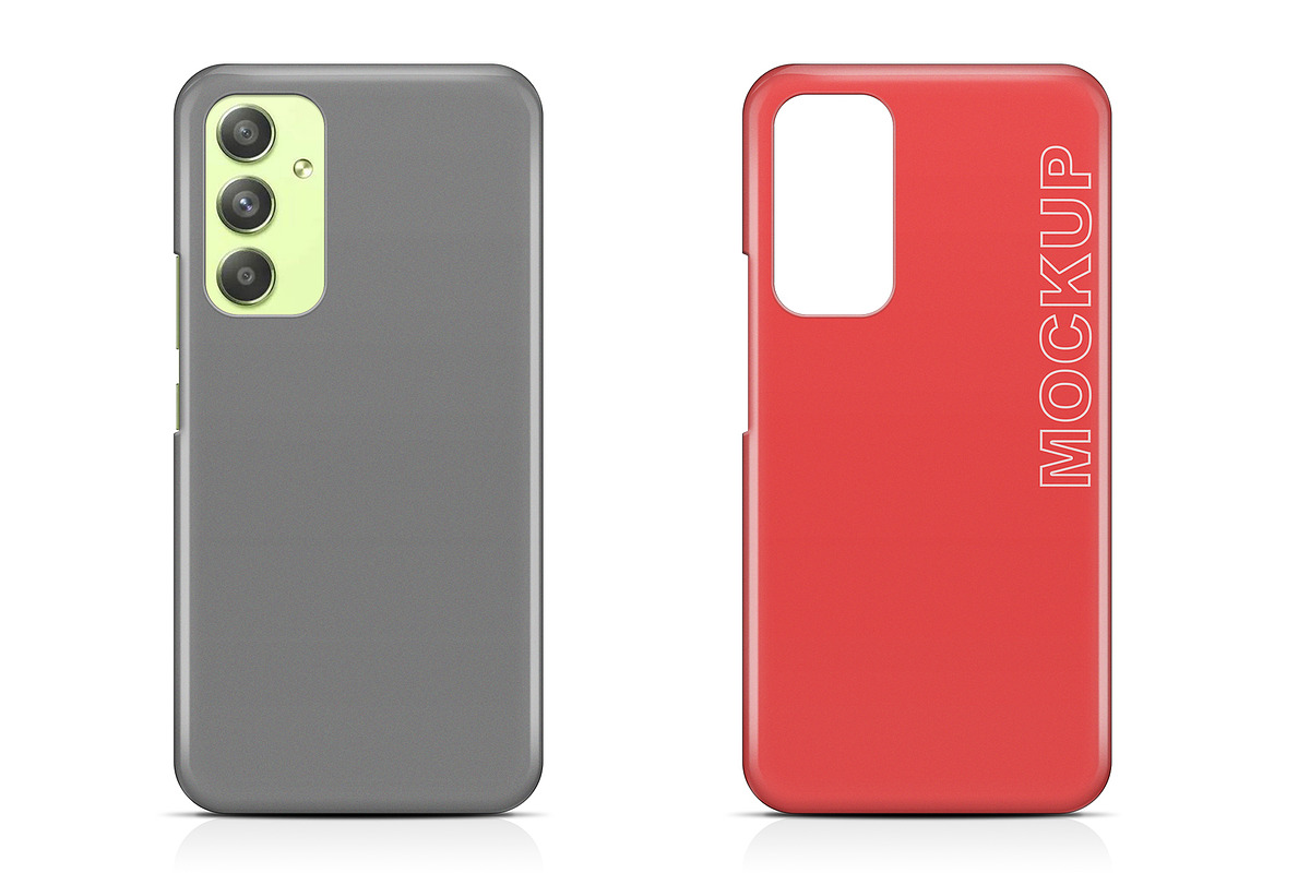 Galaxy A54 5G 3d Phone Case Mockup, an Android Mockup by mockupbuys (Photo 4 of 4)