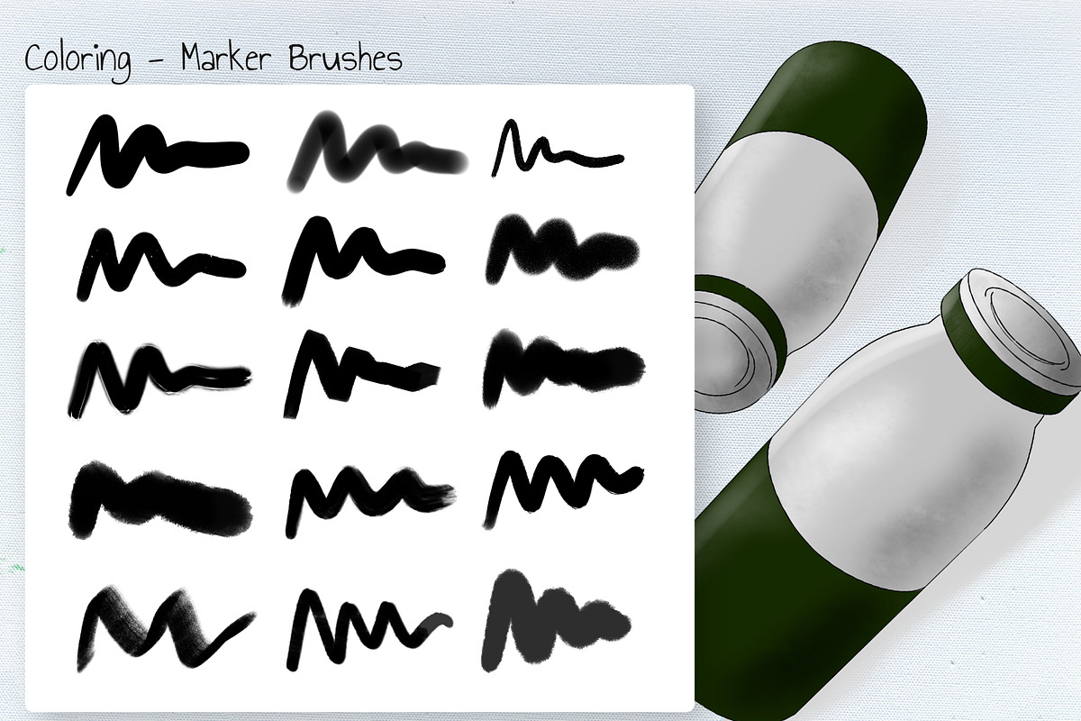 IndustrialPro Product Design Brushes, a Brush Add-On by Character (Photo 4 of 5)