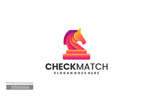 Chess Horse Gradient Colorful Logo, a Branding & Logo Template by ivan_artnivora