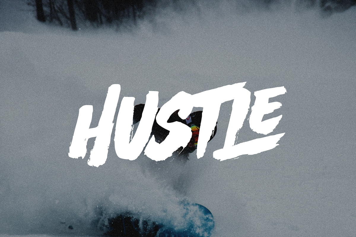 BLIZES Brush Font, a Handwritten Font by Negara Studio (Photo 3 of 9)
