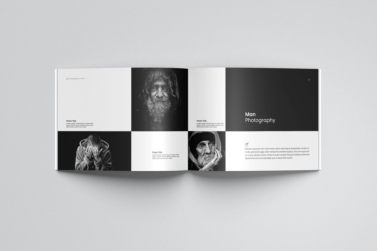 Landscape Brochure / Catalog Mockup, a Print Template by simuradi (Photo 5 of 9)