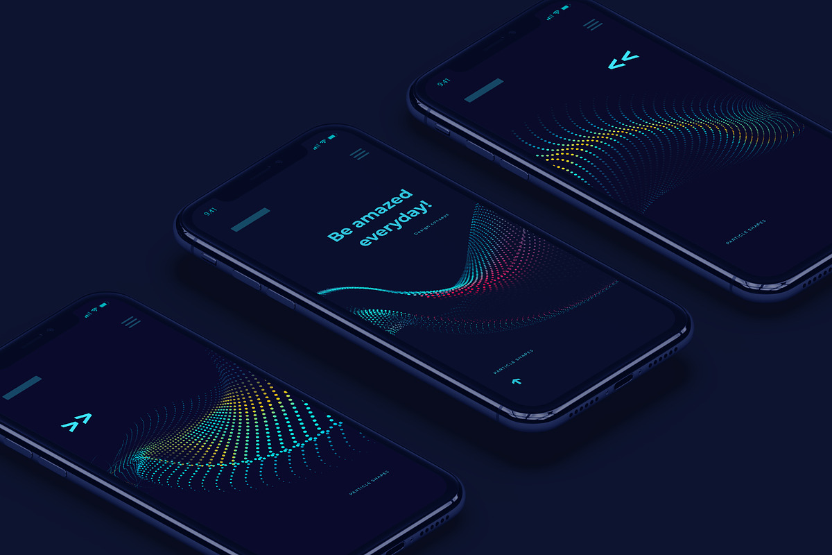 Particle Abstract Backgrounds vol 4, a Templates & Theme by blauananas (Photo 4 of 7)