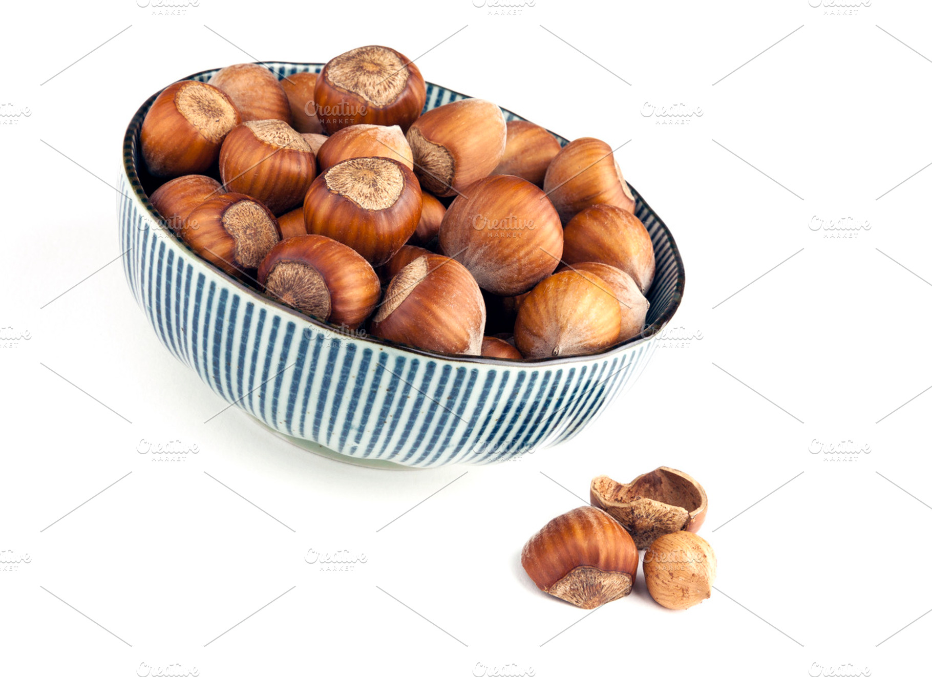 Bowl of hazelnuts, a Food & Drink Photo by BOOCYS
