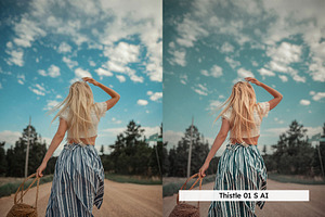 20 Boho Style Lightroom Presets LUTs