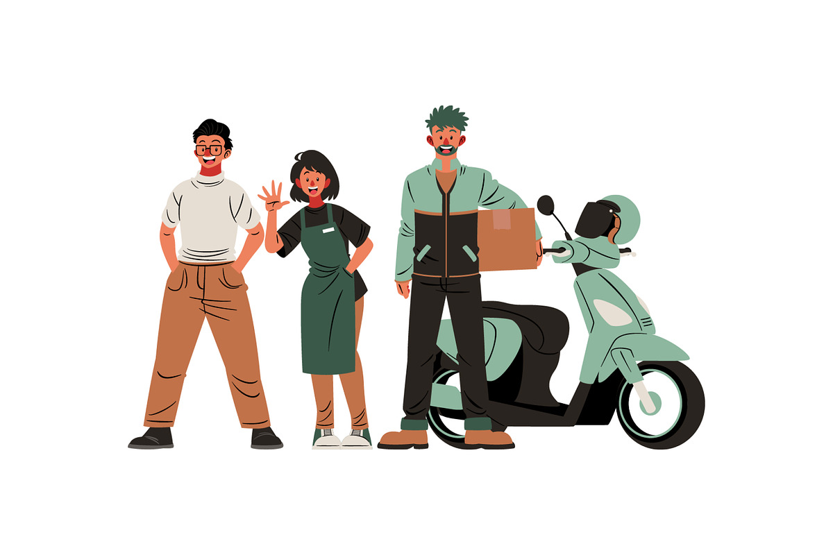 Professional Characters Illustration, a Work Illustration by SLAB! Design (Photo 3 of 3)