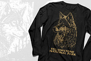 130 American Animals illustrations, an Animal Illustration by Nocturnal Wolf (Thumbnail 4 of 13)