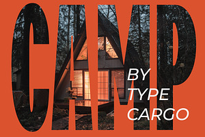 CAMP Display Font