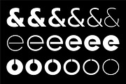 Arkibal Serif Stencil, a Serif Font by Jan-Christian Bruun (Thumbnail 6 of 12)