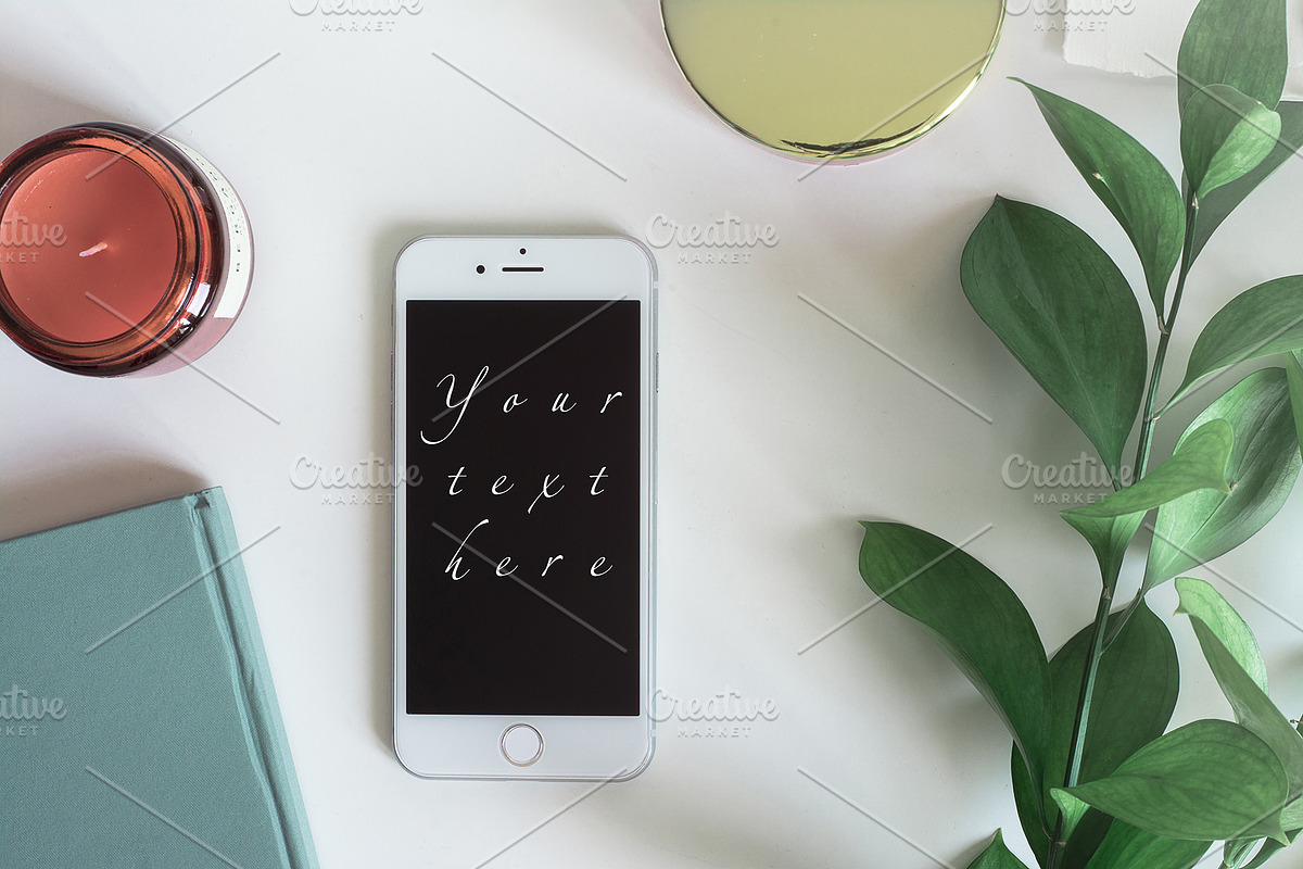 Neutral Minimalist Lifestyle Mockups, a Business Photo by Sound of Color (Photo 8 of 9)