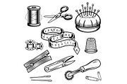 Collection of 11 high-demand sewing, an Object Illustration by LogosDen (Thumbnail 1 of 3)