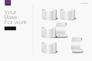 Cuff Bracelet Mock-up, an Advertising Mockup by BlackMocca (Thumbnail 6 of 7)