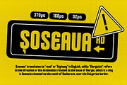 Rosens, a Sans Serif Font by graphicook (Thumbnail 9 of 10)