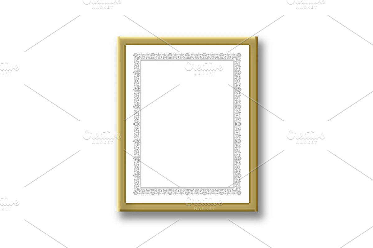Decorative frame Elegant vector, a Decorative Illustration by RODINA (Photo 3 of 3)