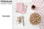 Kitchen Towel & Tablecloth Mockups, a Product Mockup by mock-ups (Thumbnail 13 of 15)